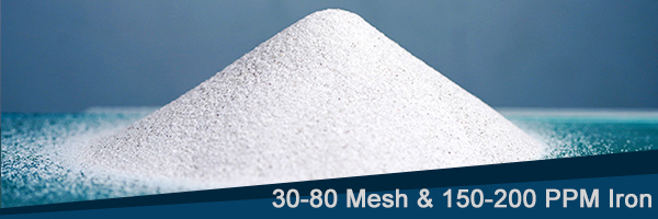 30-80 Mesh & 150-200 PPM Iron